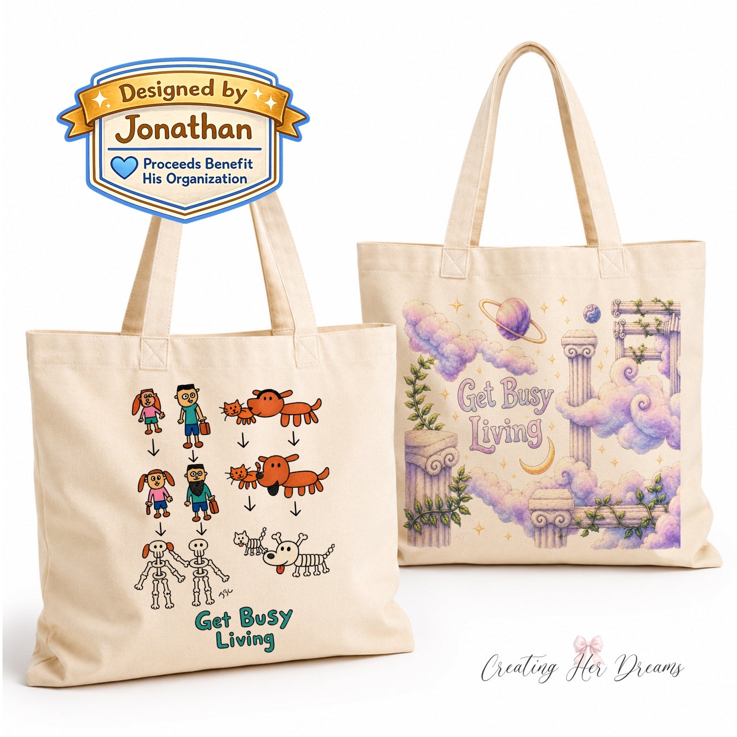 Jonathan Fundraiser Totes