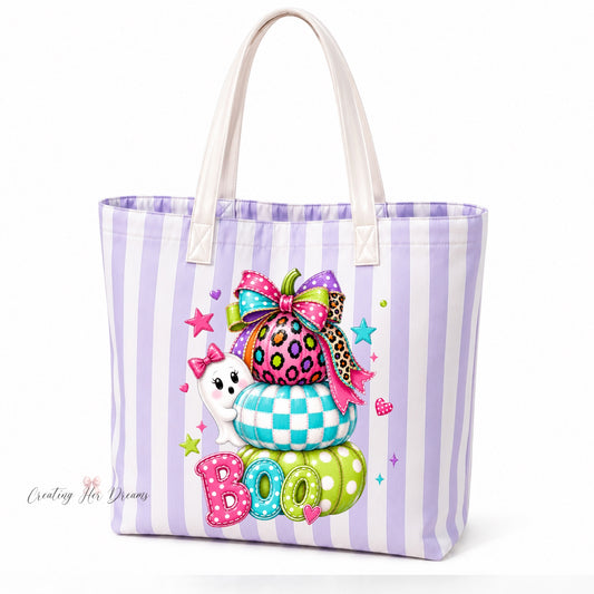 Boo Stacked Pumpkins | PPP