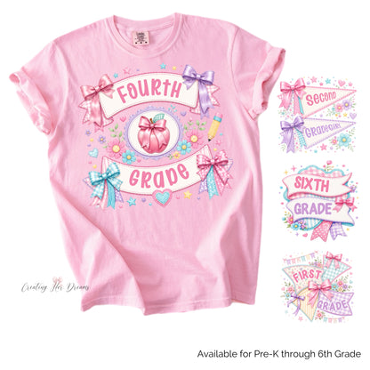 SIS TEE | Preppy Pastels