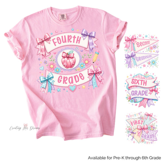 SIS TEE | Preppy Pastels