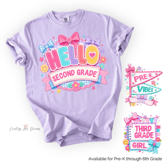 SIS TEE | Preppy Bright